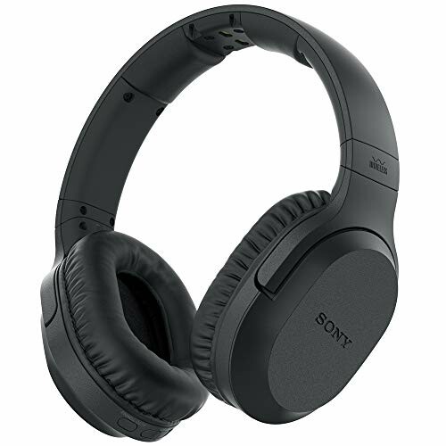 Sony black wireless over-ear headphones